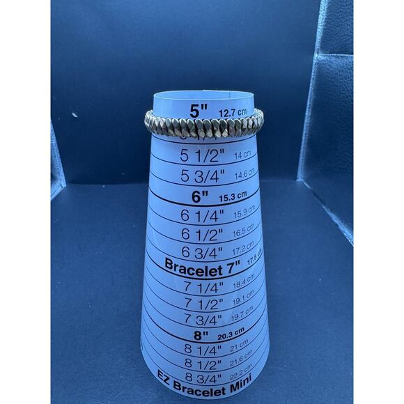 Vintage Gemex USA Ladies Expansion Bracelet Watch Band Yellow Gold Filled 5 1/4" - Picture 7 of 8